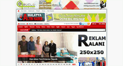 Desktop Screenshot of malatyaaltinhaber.com