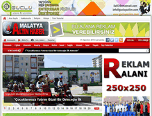 Tablet Screenshot of malatyaaltinhaber.com